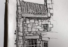 Photo of Черно-белая графика карандашом