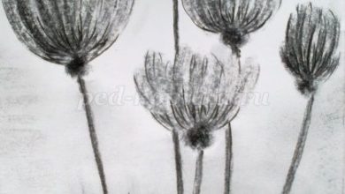 Photo of Простые техники углем