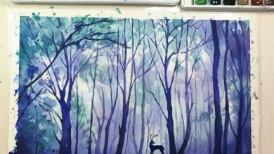 Photo of Как создать яркие цветные пятна акварелью